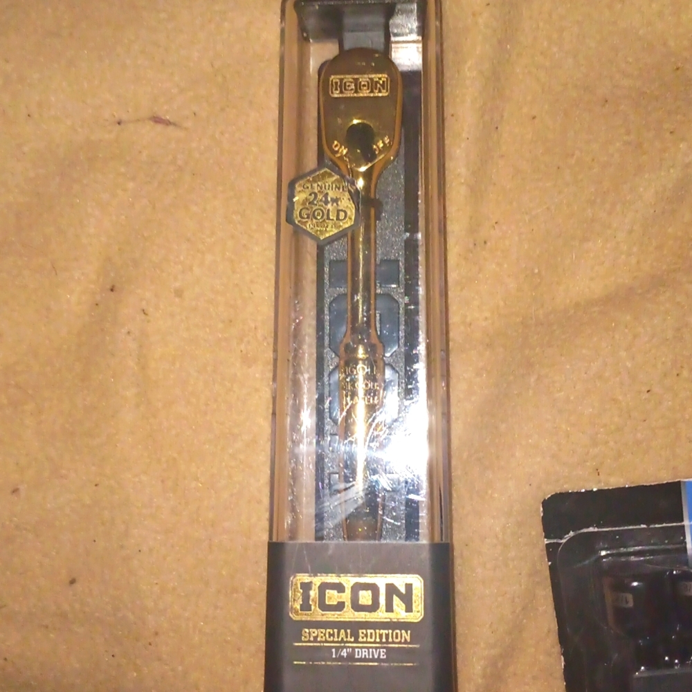 24 k rachet wrench and 2 different nut sets